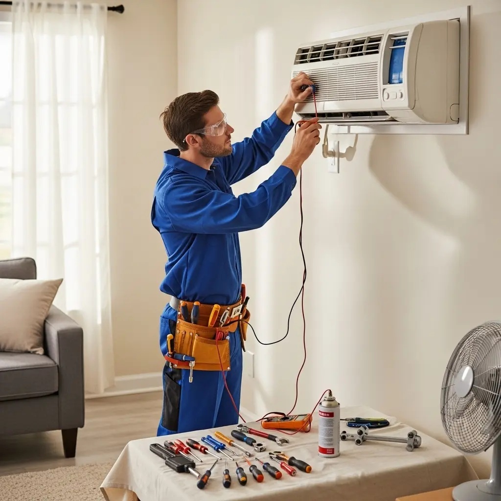 Sincan ECA ECA klima gaz dolumu ve bakım – Enerji verimliliği artırıldı. - Teknik servis örneği
